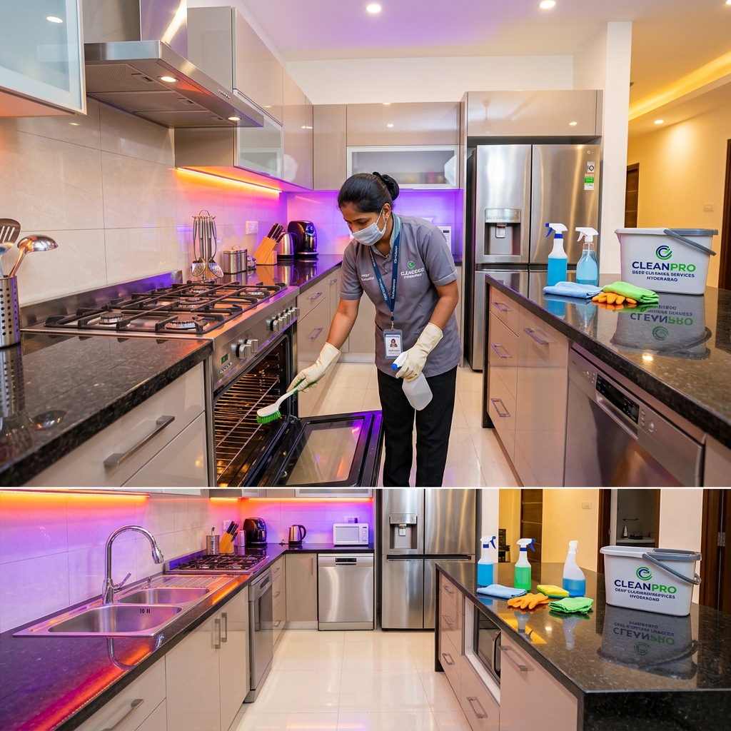 Professional Kitchen Deep Cleaning Hyderabad